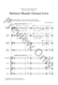 Salvator Mundi: Greater Love piano sheet music cover